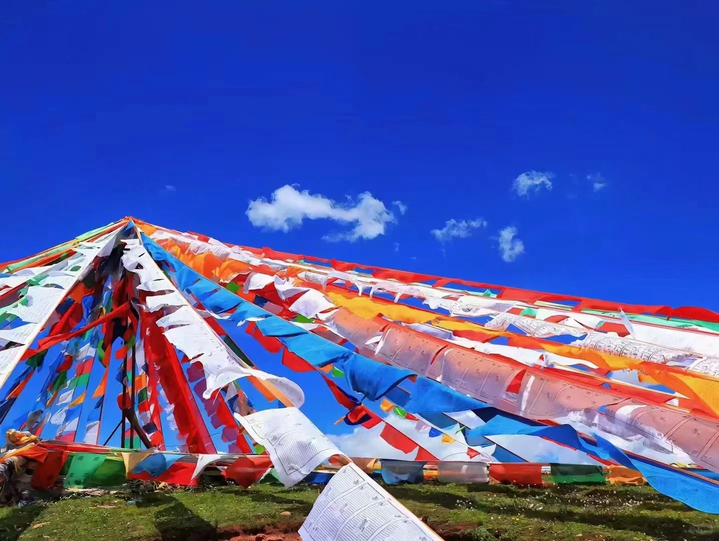 Prayer Flags and Lungta: Sacred Rituals in the Heart of Tibet