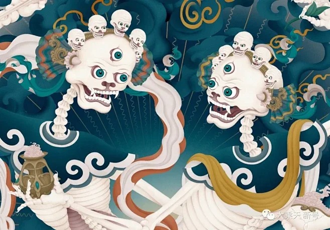 Charnel Grounds Protector: Guardian of Death in Tibetan Buddhism
